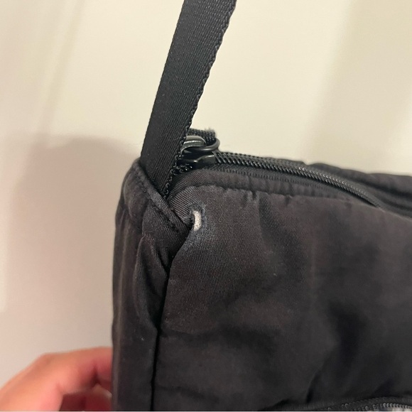 Vera Bradley Black Crossbody Quilted Satchel Casual Everyday Bag - Picture 6 of 12